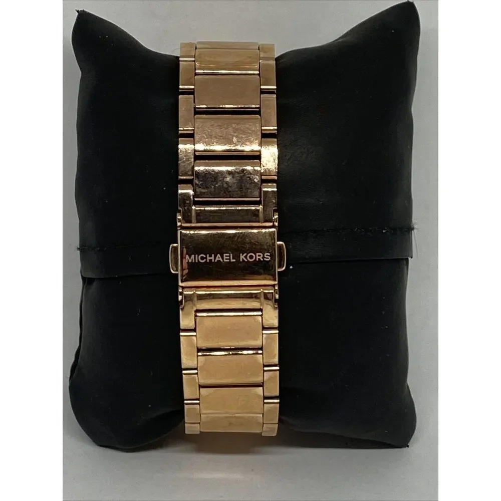 Michael Kors MK5538 Women's Gold Stainless Steel Quartz Analog Dial Watch GE520